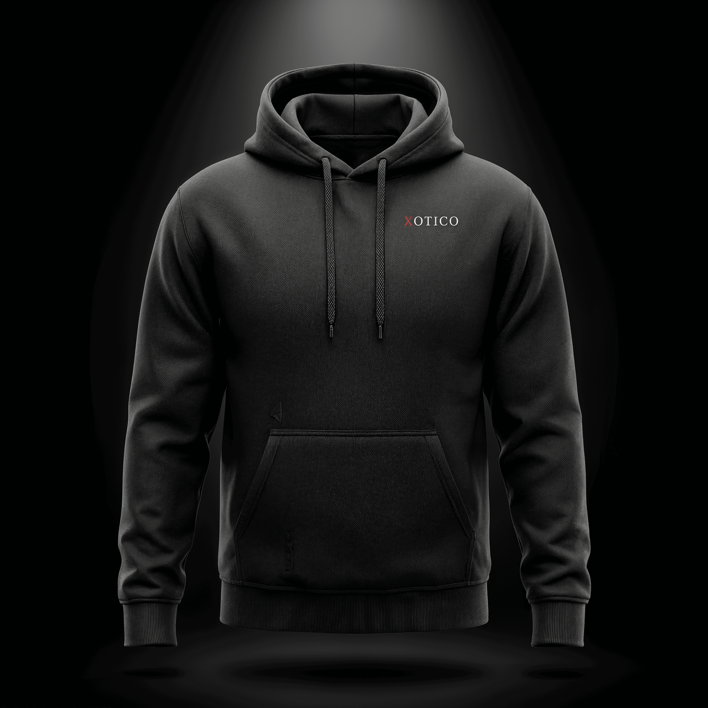 Rhododendron Mel Florentis | Hoodie Negro — Néctar del Acantilado